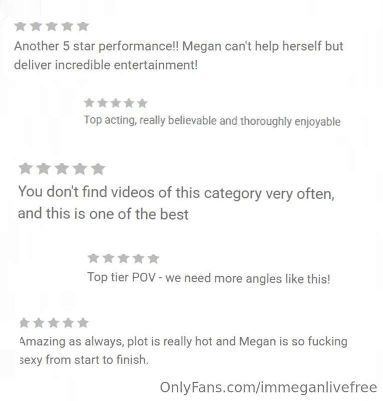 Some of your reviews after watching the exclusive videos ava..