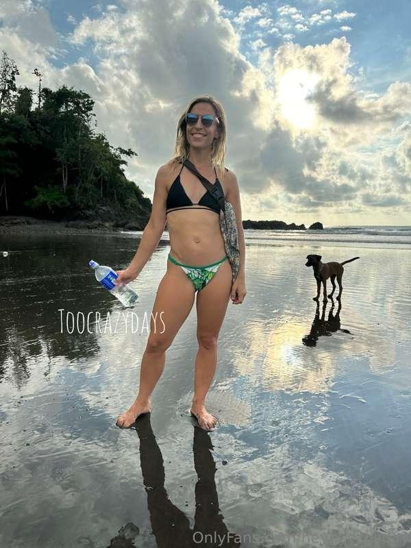 I moved to Costa Rica in September, so I am constantly in my..