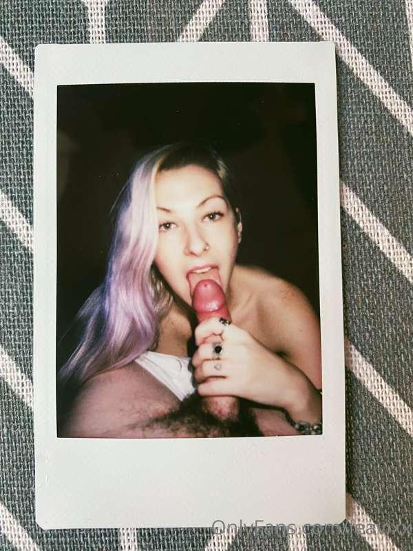 He got so excited when he was taking this instax that he cam..