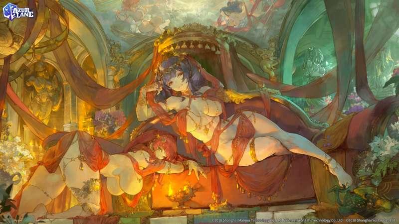 Zara and Pola for Azur Lane