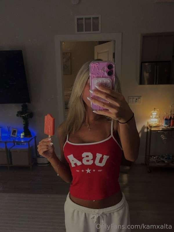 wtf are u thinking??? its just a popsicle 