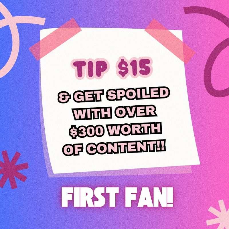 FIRST PERSON TO TIP BELOW GETS😍 PUSSY PLAY BUNDLE🤯 MEGA NUDE..