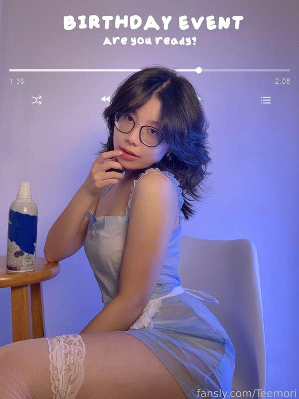 Hey Cuties!! Can I rely on the TEEMORI BABIES for help? 🥺 My birthday is coming up and I want to make this one really special!!🍆🤛

Anyone who tips will get an exclusive Sexy set and goodies + 𝐭𝐡𝐞 𝐦𝐨𝐫𝐞 𝐲𝐨𝐮 𝐝𝐨𝐧𝐚𝐭𝐞(𝐓𝐈𝐏) = 𝐭𝐡𝐞 𝐬𝐩𝐢𝐜𝐢𝐞𝐫 𝐭𝐡𝐢𝐧𝐠𝐬 𝐰𝐢𝐥𝐥 𝐠𝐞𝐭🔥

If we can hit over our 𝙜𝙤𝙖𝙡, I’ll be making a huge thank you to send to everyone who participated and make sure you always remember the time you contributed to the best Birthday Experience Ever ☀️

I'll leave the campaign up even after we hit the goal as anything over the goal will help towards my moving fees and means I can celebrate my birthday even better 🥰

#campaign #BIRTHDAY #Cream #GF #girlfriend #sexy #cosplayer #asiangirl #glasses #stockings #tights 
