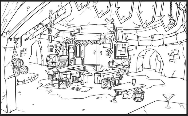 New hub area 