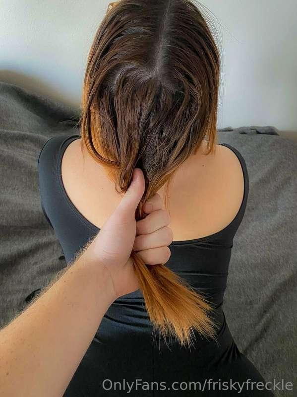 Pull my hair and make it hurt