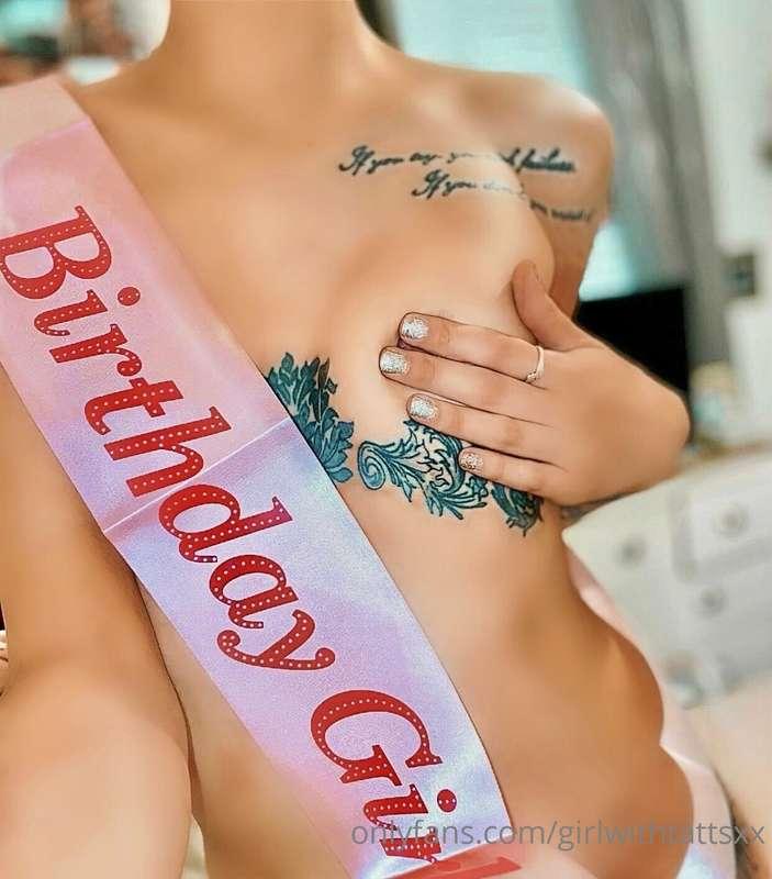 It's my birthdayyy 🎉