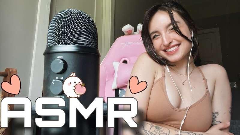 Early Release: ASMR | Clicky Whispers, Book Gripping & Tapping, Hand Sounds, Some Mic Triggers + 