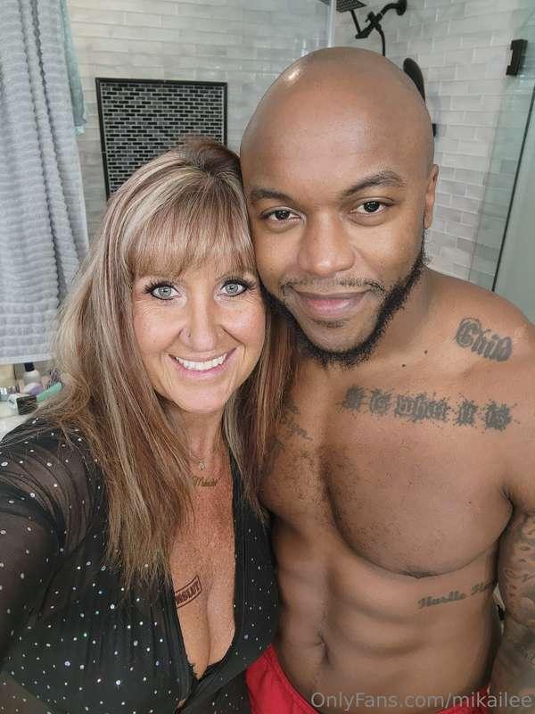 The gorgeous @blkmusclefreak was at my house for the weekend..