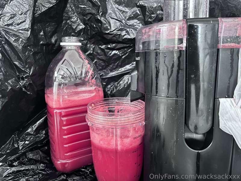WACKSACK DIET: The signature watermelon juice. I gotta use t..