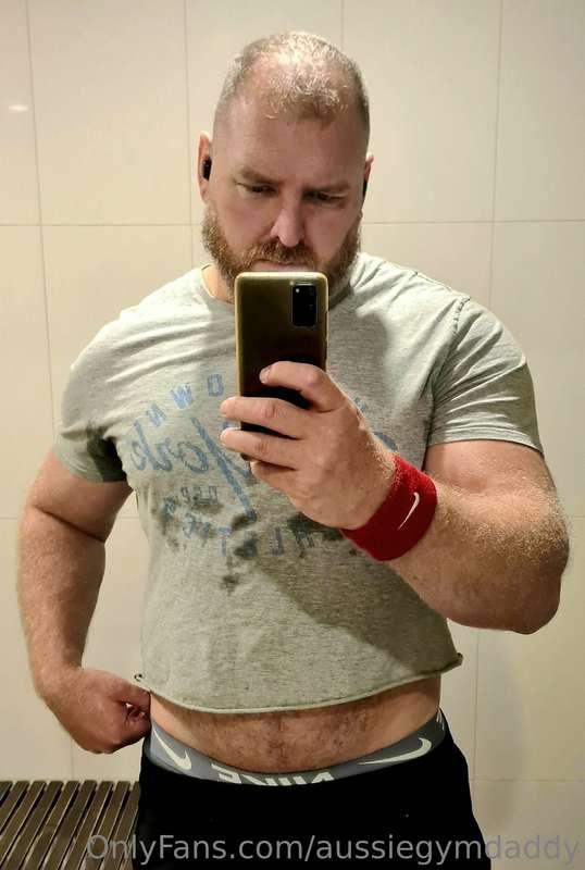 Dad's busy getting huge in the gym; what are you up to? Almo..