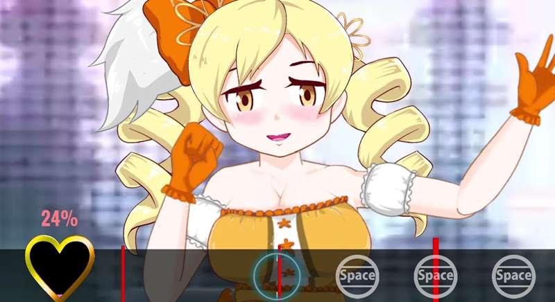 [Next week's preview] I will be releasing a mini-game called "Mami's Strip Rhythm Game"!!
