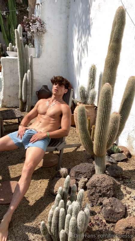 Just sittin’ here, hand on the bulge…Yeah, I know what you’r..