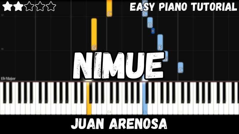 Easy MIDI - Juan Arenosa - Nimue (Atlantic Notes Arrangement + Tempo + Colors + Key)