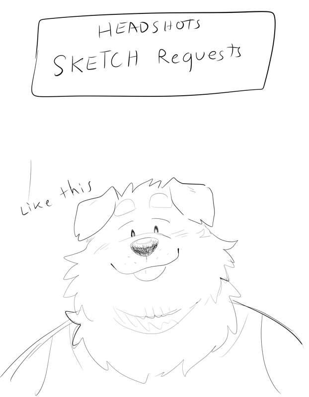 Random Headshots sketch requests 10 Slots