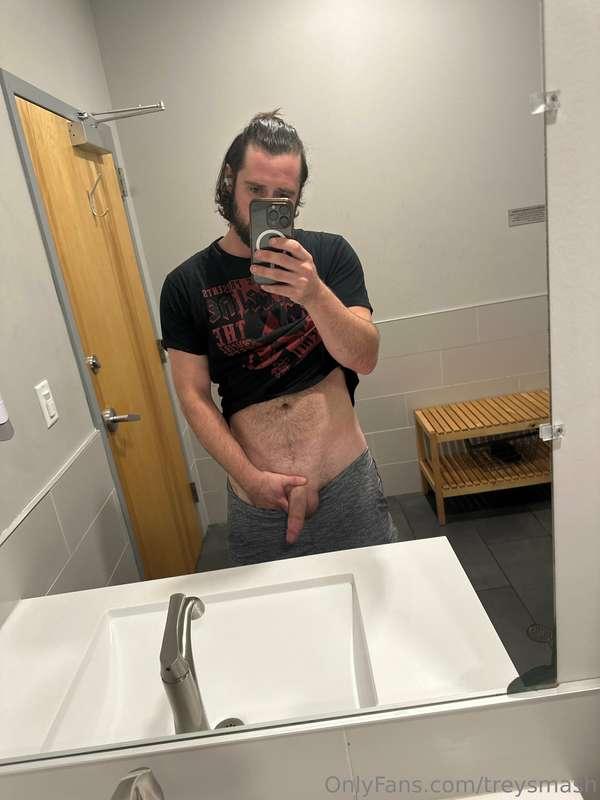 Would you follow me into the gym shower?