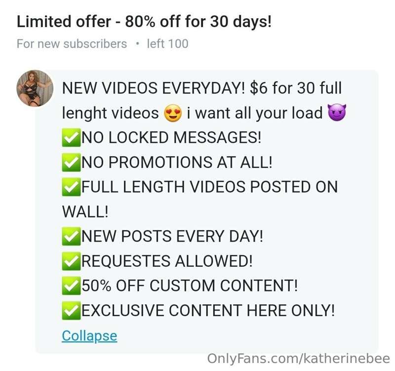 ONLY EVER GOING THIS LOW ONCE 🫠
https://onlyfans.com/bigboob..