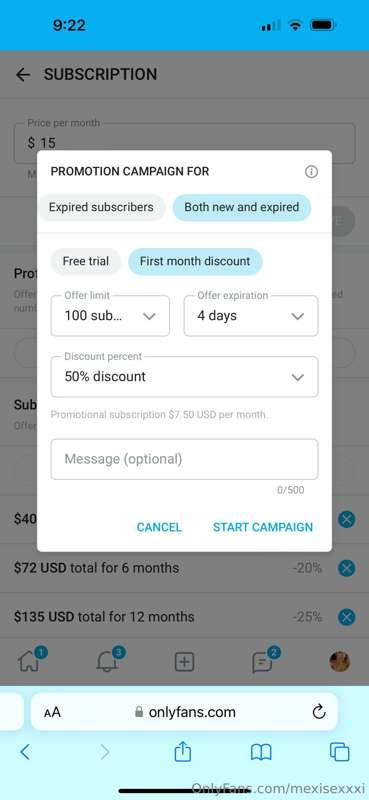 Weekend special on my premium half off!! Only the weekend an..