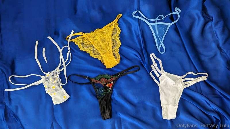 🌻APRIL PANTY SALE!🌻
Selling my used panties !
For this month..