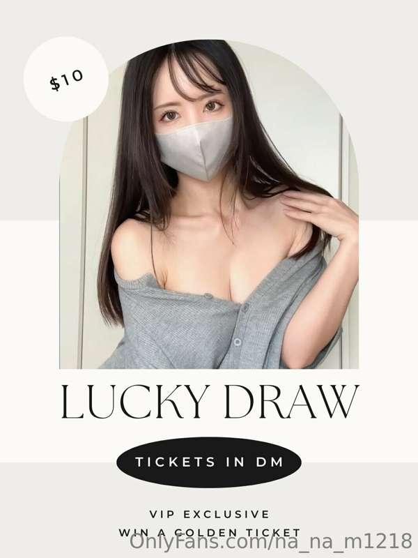 🌹Lucky Draw only $10🌹 
- VIP exclusive edition -

I'm going ..