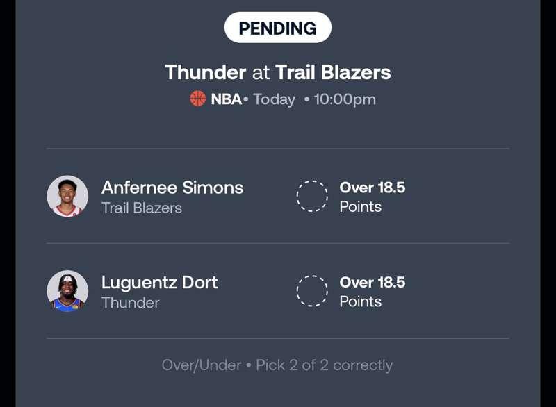 Betcha app and parlay play 🤑
