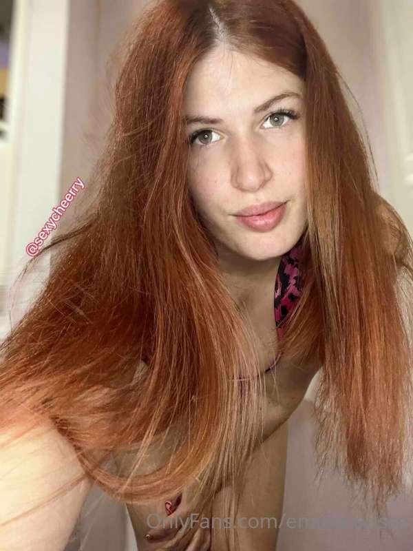 💕💋 @sexycheerry 💋💕 
😍 I'm a beautiful redhead with the face ..