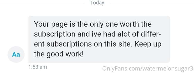 If you haven't subbed to my paid page, this is a sign that y..