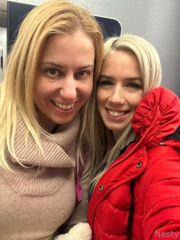 I am not flying home alone😍 ✈️ @princessnikki5