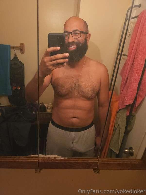 #dadbod #beard long day at work. #smile 