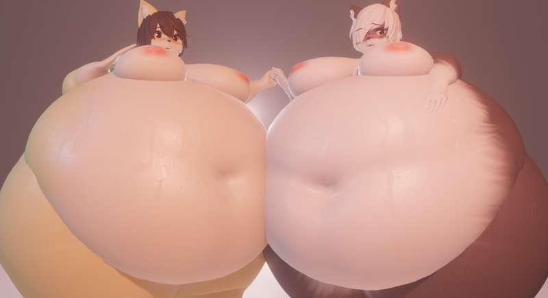 Big buffet cats (Render)