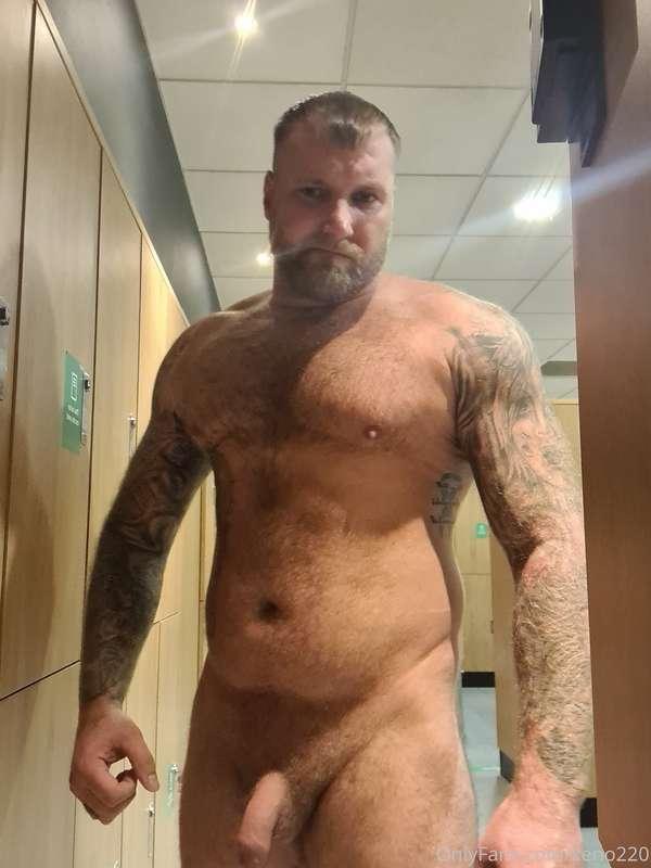 Gym done, naked Sunday awaits....
