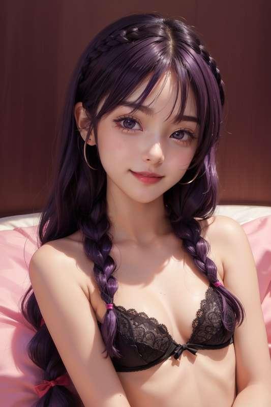 purple