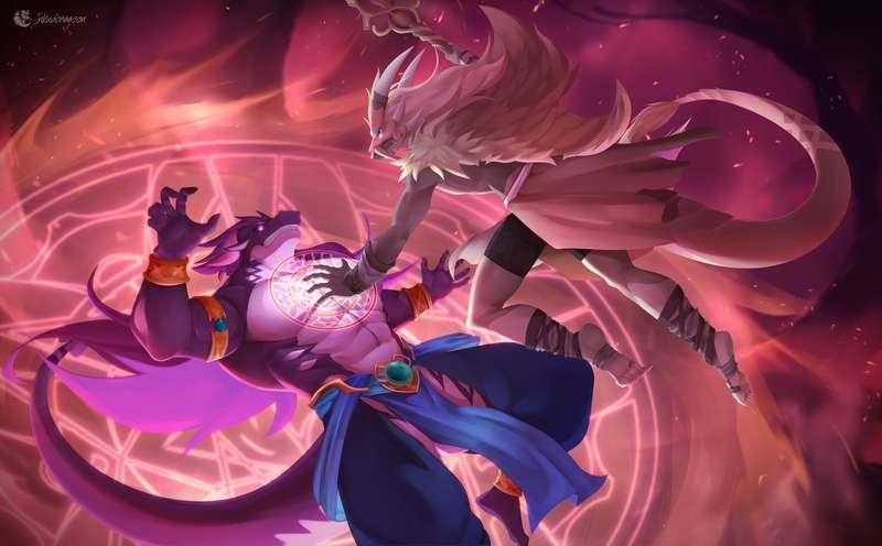 The beginning of Demon of Sensual and Beast Trainer