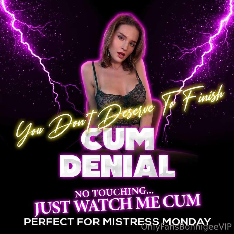 😩😩😩MISTRESS MONDAY!! ❤️‍🔥❤️‍🔥❤️‍🔥CUM DENIAL... WATCH AND WAN..