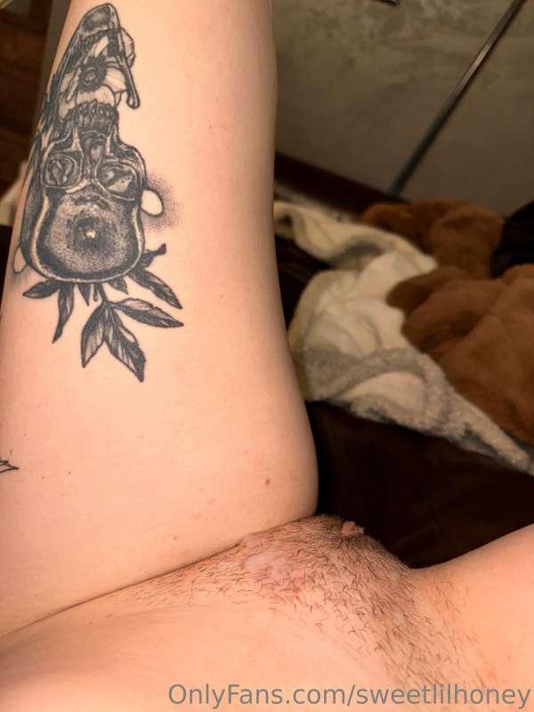 Wish the cum landed on my foot instead