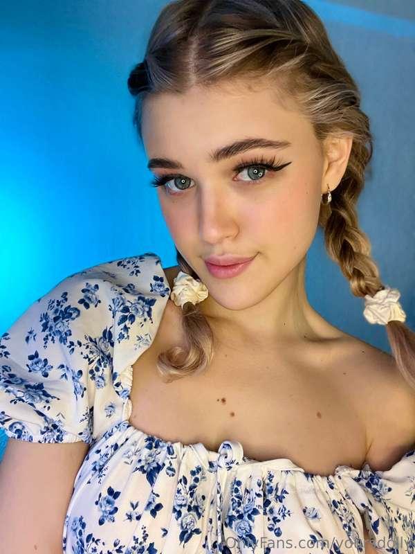 I like blue florals too!