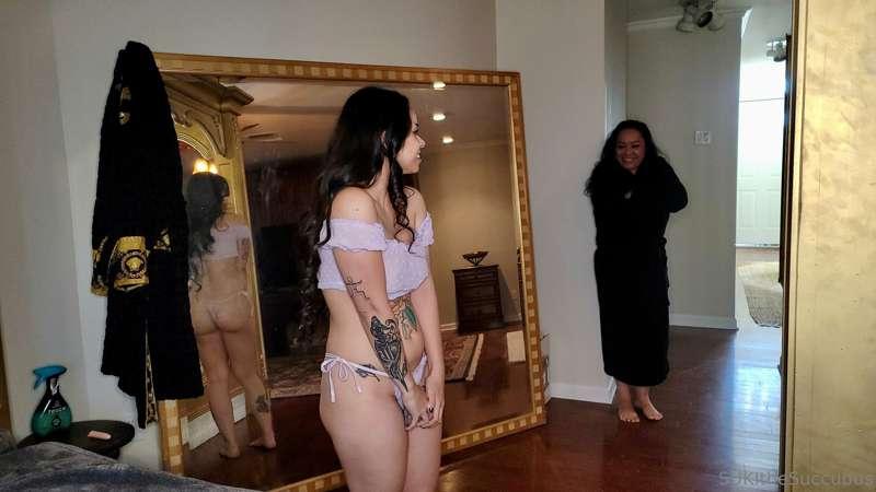 My FIRST 1-on-1 SCENE 🤯 
My stepmom @sugar4u21 caught me tak..