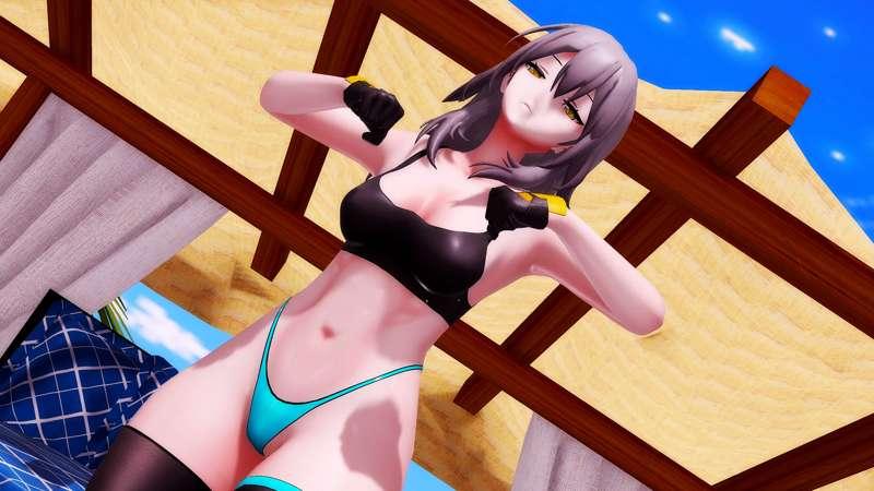 【MMD Shorts】 Honkai: Star Rail [Thicc] Stelle - Nunca Muda [Ecchy Version]