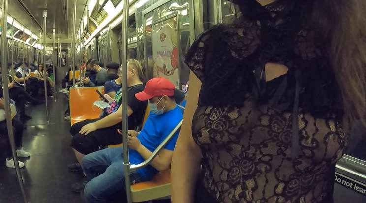 Lace Subway ride!