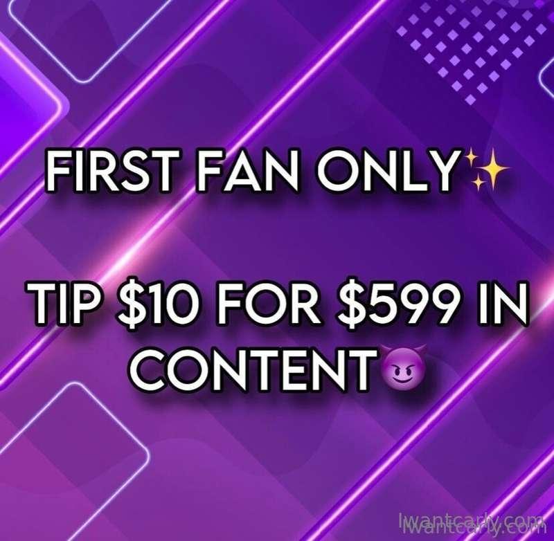 First fan only!! 😍