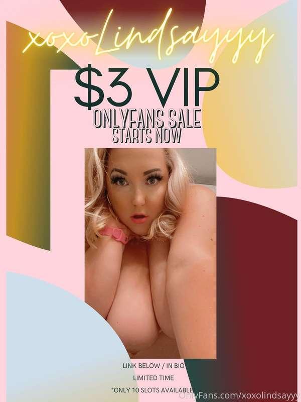 🚨 FIVE SPOTS LEFT! 🚨 @xoxolindsayyyVIP