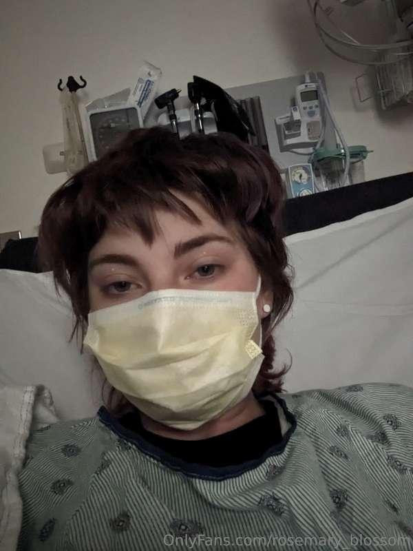 Just got out of the hospital, I'm being quarantined for a mi..