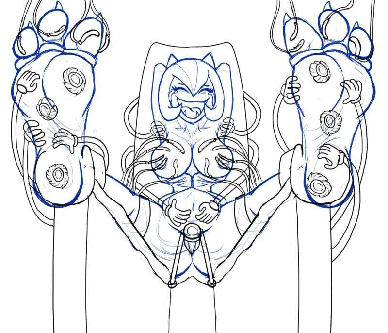 Poor Snorvoir gets captured [Sketch][commission]