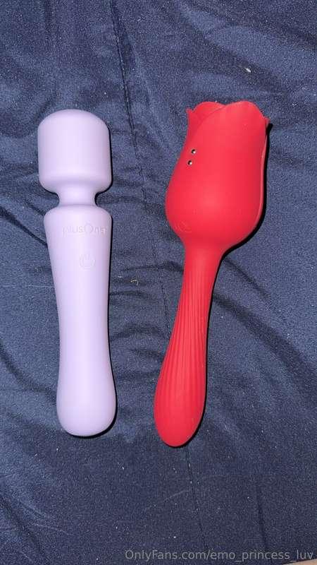 I can’t decide on one so I’ll be using both! 💦 💦 