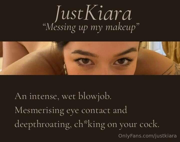 Messing up my makeup on your cock before dinner💦Video contai..