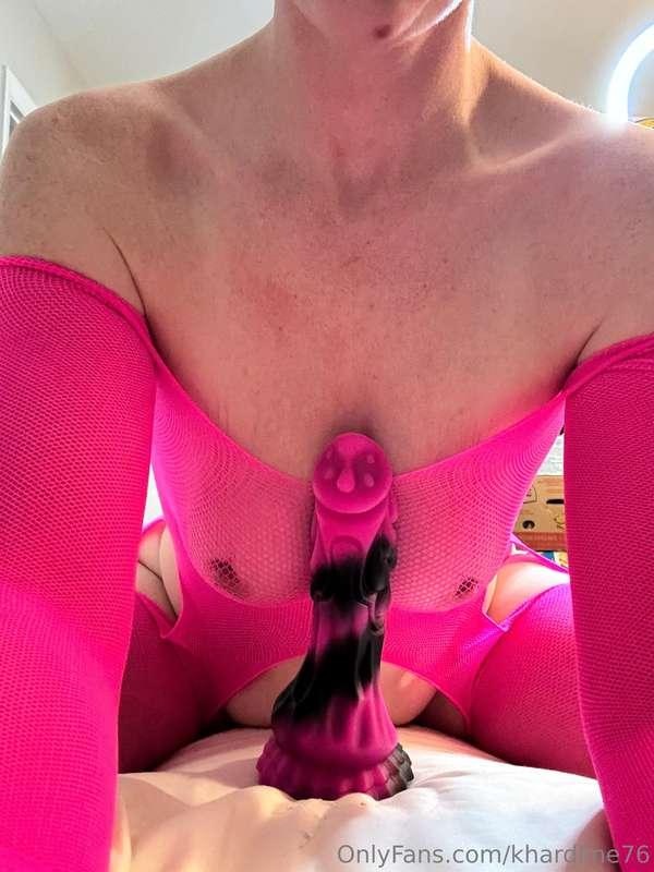 An amazing fan got me my first bad dragon dildo and this yum..