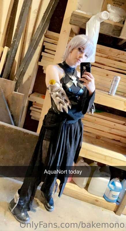 Happy Halloween! I got to be Aqua from KH III yesterday and ..