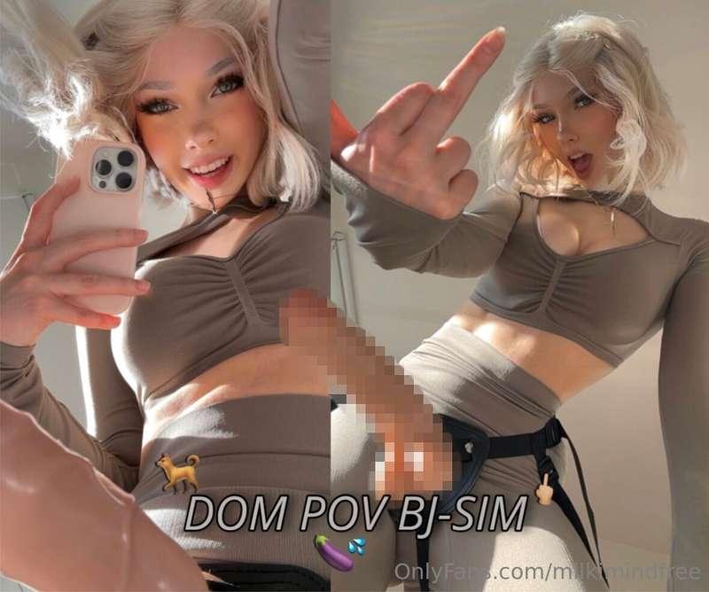 BRAND NEW TAPE ‼️ HARDCORE DOM BJ POV 😈💦🍆 CHECK UR DMS 🤭🤫