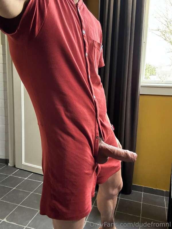 This pyjama onesie always makes me so horny when I wear it 😈