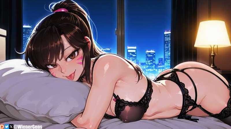 DVA Overwatch 48 image Comm set