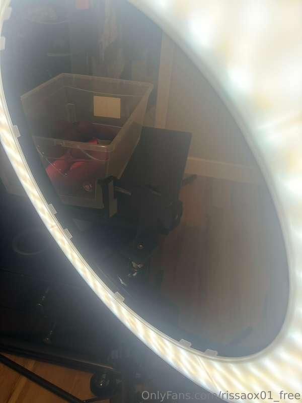 I have a smaller ring, light on the way, hoping it will help..